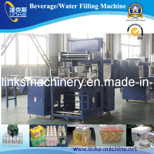 Automatic PE Film Group Shrink Wrapping Packing Machine